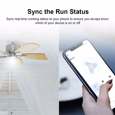 Sonoff iFan04-H Wi-Fi контроллер потолочного вентилятора и света