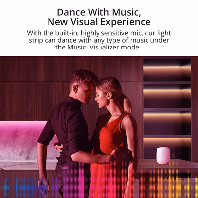 Sonoff L2 bandă LED RGB inteligentă 2 m IP65 cu Wi-Fi și Bluetooth - lifestyle
