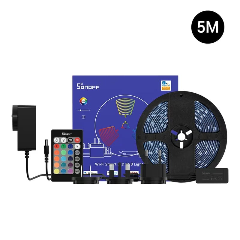 Sonoff L2 влагозащищённая умная LED лента RGB 5 м Wi-Fi + Bluetooth