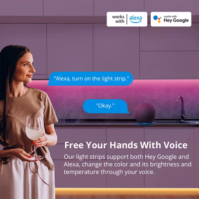 Sonoff L2 Lite умная светодиодная лента RGB 5 м Wi-Fi + Bluetooth