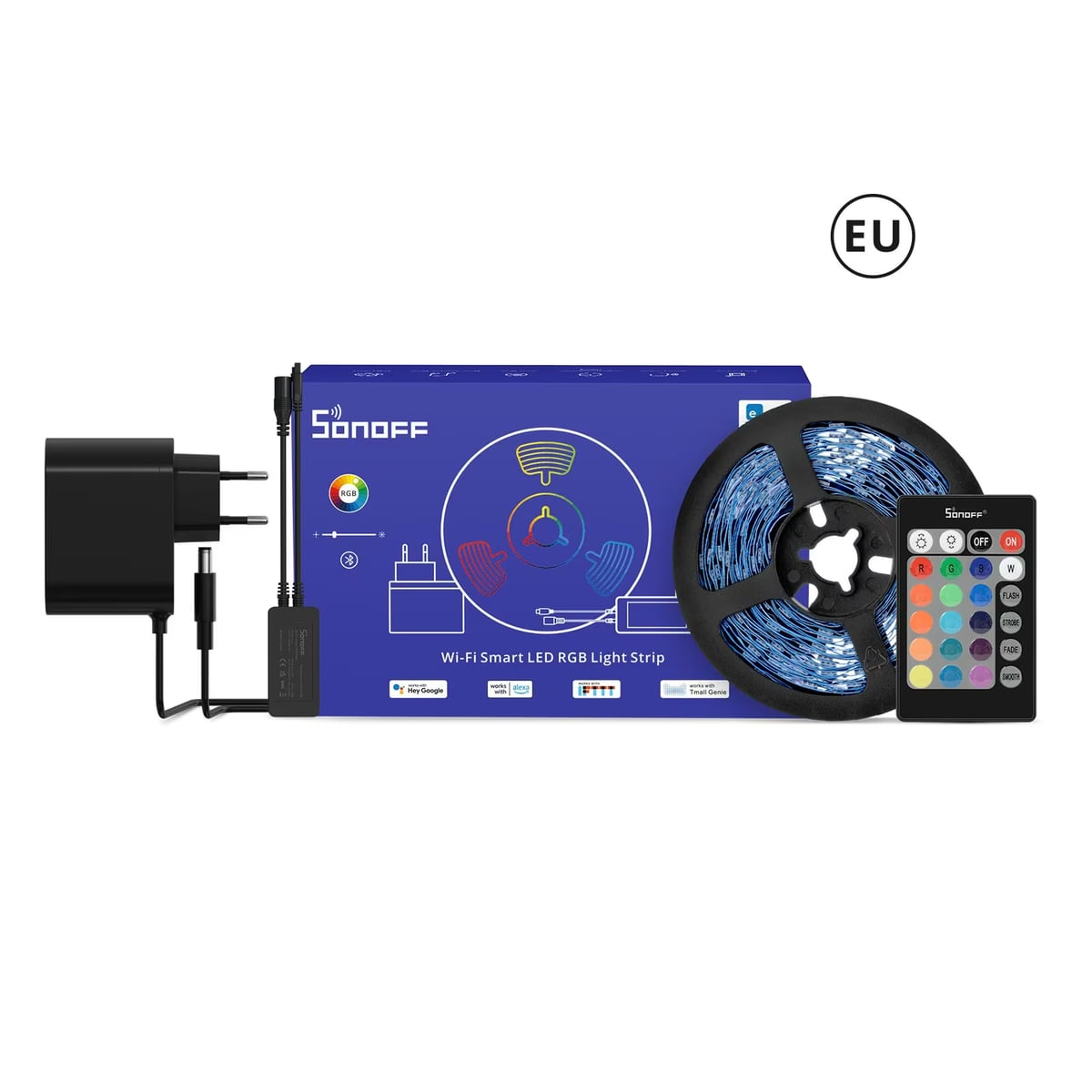 Sonoff L2 Lite умная светодиодная лента RGB 5 м Wi-Fi + Bluetooth