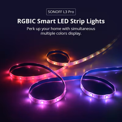 Sonoff L3 Pro адресная RGBIC лента 5 м Wi-Fi + Bluetooth (без адаптера)