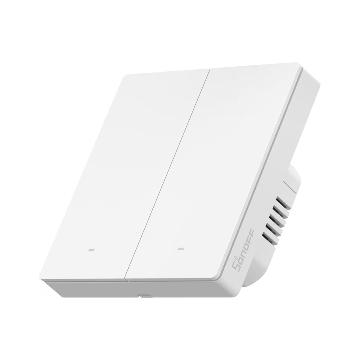 Sonoff SwitchMan M5 Matter настенный выключатель, 2 клавиши, 86×86, белый