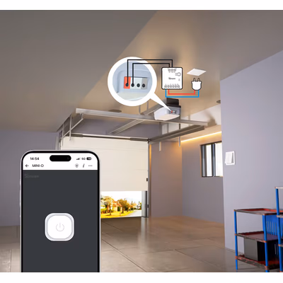 Sonoff MINI-D умное реле с сухим контактом Matter over Wi-Fi