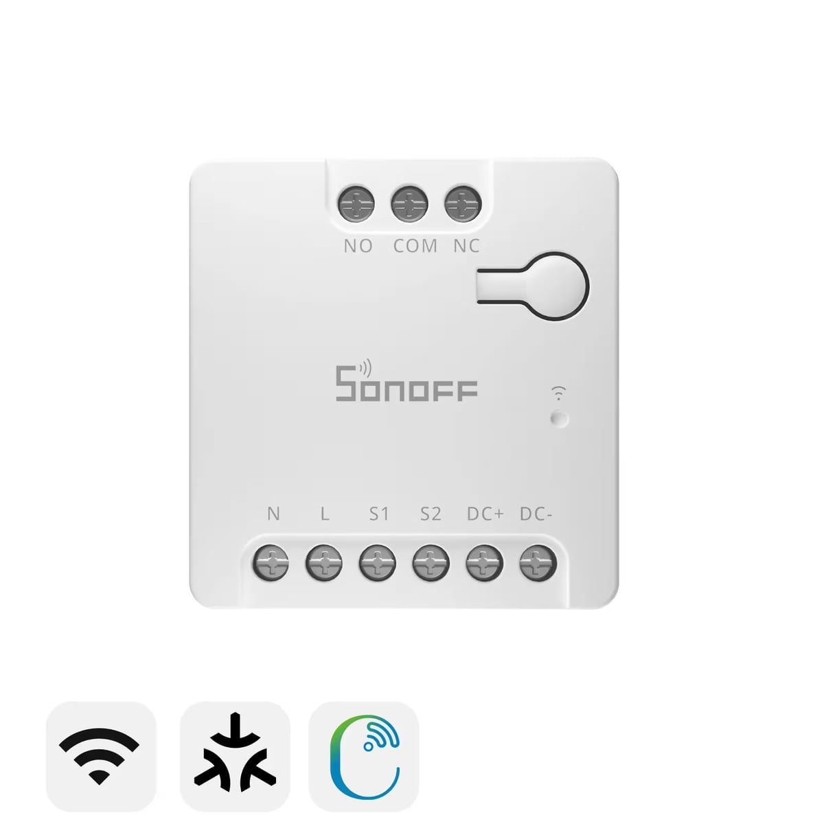 Sonoff MINI-D умное реле с сухим контактом Matter over Wi-Fi
