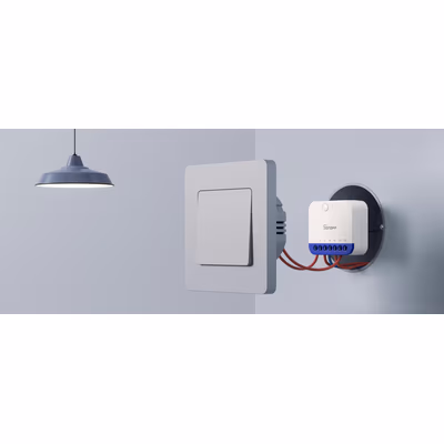 Sonoff MINI-DIM variator Matter Wi-Fi încastrabil în doza întrerupătorului - lifestyle