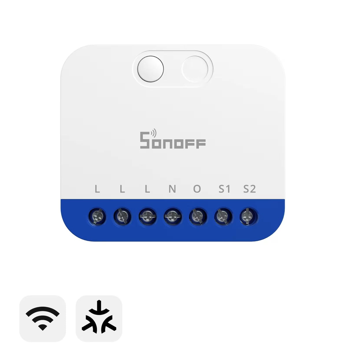 Sonoff MINI-DIM variator Matter Wi-Fi încastrabil în doza întrerupătorului - main