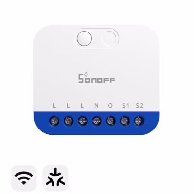 Sonoff MINI-DIM variator Matter Wi-Fi încastrabil în doza întrerupătorului - main
