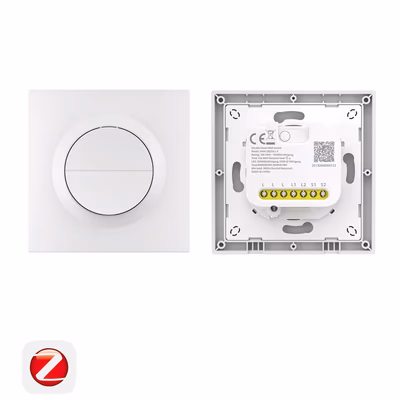 Sonoff MINI-ZB2GS-L-E Orb-ZBW2L Zigbee выключатель 2 клавиши без нуля