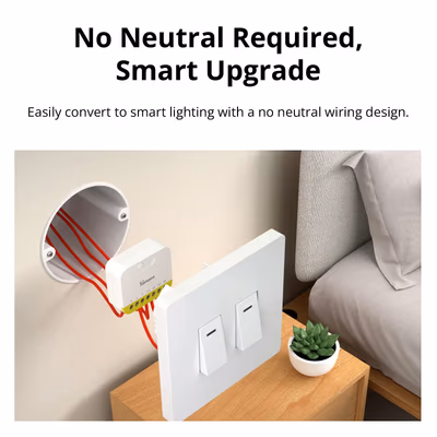 Sonoff MINI-ZB2GS-L Mini Duo-L releu Zigbee 2 canale fără nul - features