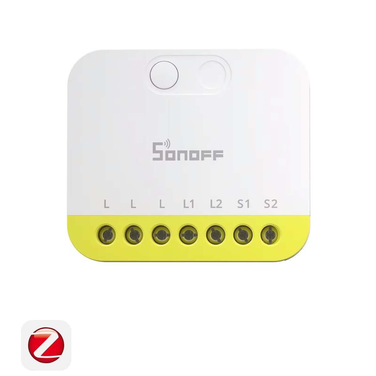 Sonoff MINI-ZB2GS-L Mini Duo-L двухканальное Zigbee реле без нуля