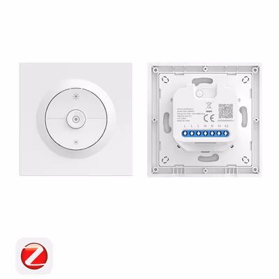 Sonoff MINI-ZBDIM-E Zigbee 3.0 настенный диммер-выключатель с панелью