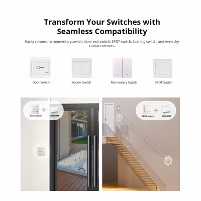 Sonoff MINIR4M Extreme Matter Wi-Fi реле-модуль в подрозетник