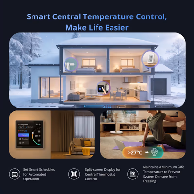 Sonoff NSPanel Pro 86 панель управления умным домом с Zigbee-хабом, чёрная