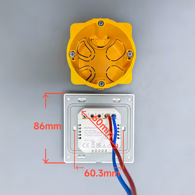 Sonoff NSPanel Pro белая панель управления умным домом 3.95"