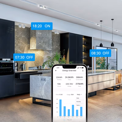 Sonoff POW Elite POWR316D Wi-Fi реле 16 А с энергомониторингом и LCD-экраном