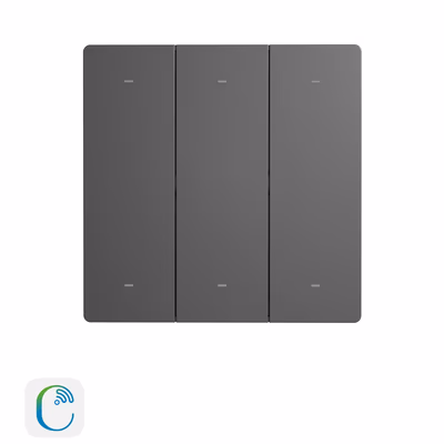 Sonoff SwitchMan R5 пульт сценариев 6 кнопок eWeLink-Remote, тёмно-серый