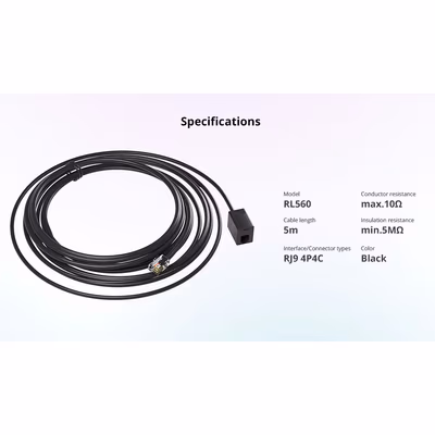 Sonoff RL560 удлинитель датчика RJ9 4P4C, 5 м