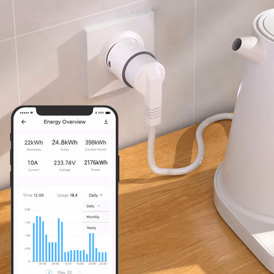 Sonoff S60ZBTPF iPlug умная Zigbee-розетка 16 А с энергомониторингом