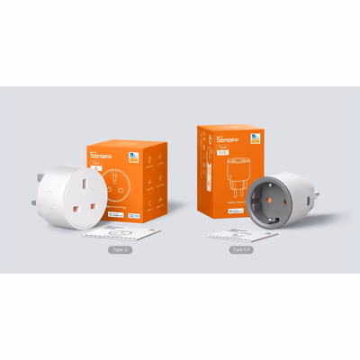 Sonoff S60ZBTPF iPlug умная Zigbee-розетка 16 А с энергомониторингом