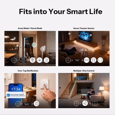 Sonoff Orb 4-In-1 SNZB-01M buton inteligent de scene Zigbee, 4 taste - features
