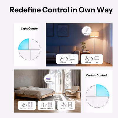 Sonoff Orb 4-In-1 SNZB-01M buton inteligent de scene Zigbee, 4 taste - features