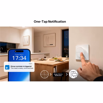 Sonoff Orb 4-In-1 SNZB-01M buton inteligent de scene Zigbee, 4 taste - lifestyle
