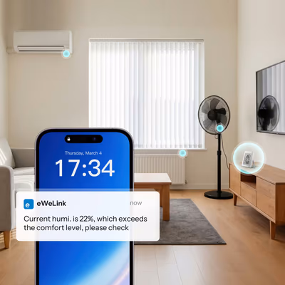 Sonoff AirGuard TH SNZB-02DR2 Zigbee датчик температуры и влажности LCD 3,6″