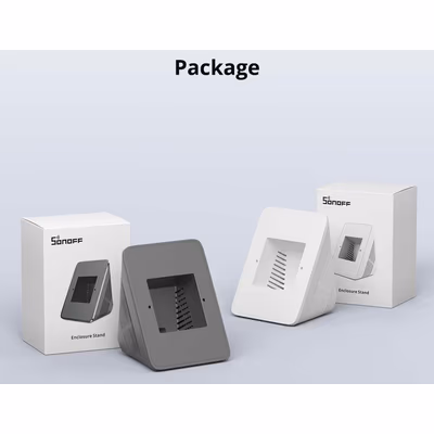 Sonoff Enclosure Stand настольная подставка для NSPanel, тёмно-серая