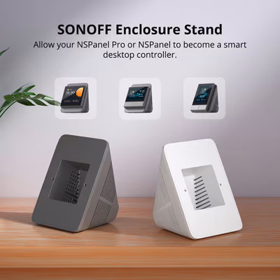 Sonoff Enclosure Stand настольная подставка для NSPanel, тёмно-серая