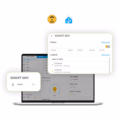 Sonoff SWV-BSP robinet de udare inteligent Zigbee cu debitmetru - features