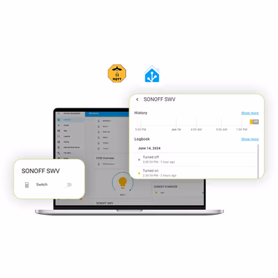 Sonoff SWV-BSP robinet de udare inteligent Zigbee cu debitmetru - features