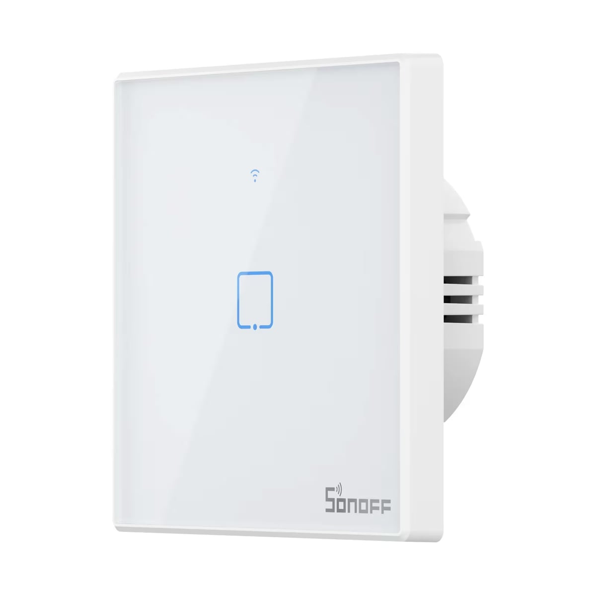 Sonoff TX T2EU1C сенсорный Wi-Fi выключатель, 1 клавиша, белый