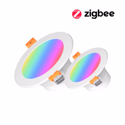 Moes ZB-TDD9 встраиваемый ZigBee-спот RGBCW 2700K-6500K, 9 Вт