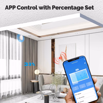 Moes ZC-RB01-A робот Zigbee для штор на существующий карниз