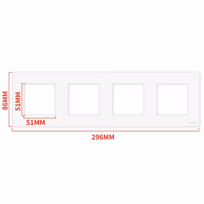 Moes Star Ring ZS-SR-EU1 Zigbee выключатель 1 клавиша, ноль опционально, белый
