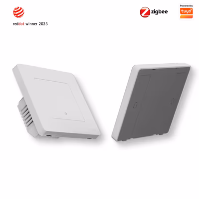 Moes Star Ring ZS-SR-EU3 Zigbee выключатель, 3 зоны, ноль опционально, белый