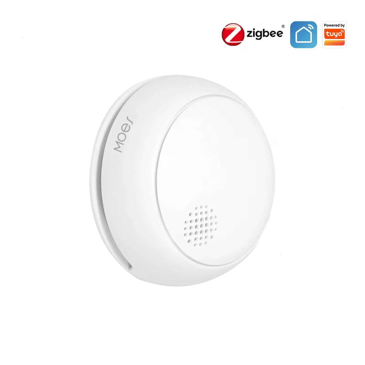 Moes ZSS-HM-SSD01 Zigbee датчик дыма фотоэлектрический, сирена 85 дБ