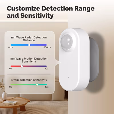 Moes ZSS-HP05-A датчик присутствия mmWave + PIR Zigbee на батарейках