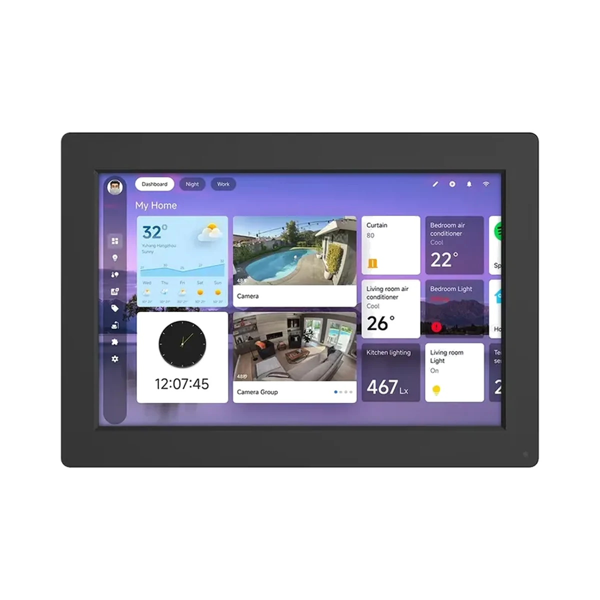 LinknLink iSG Display Max — hub smart home 10″ cu Home Assistant
