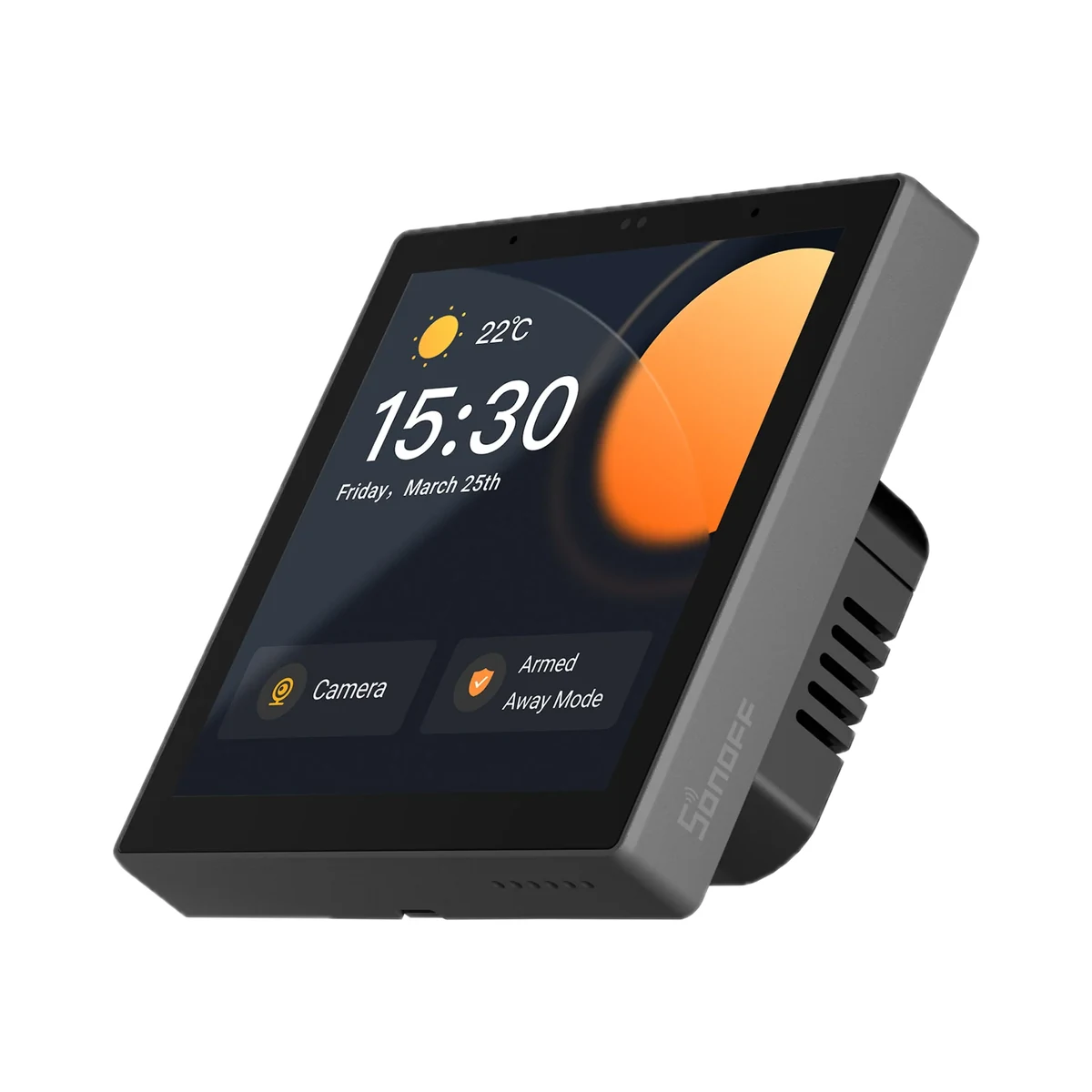 Sonoff NSPanel Pro 86 panou de control pentru casă inteligentă cu hub Zigbee, gri închis
