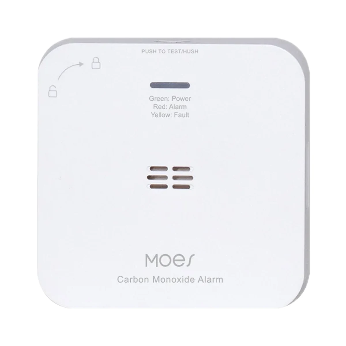 Moes ZSS-HM-CO-A detector Zigbee de monoxid de carbon, alarmă CO