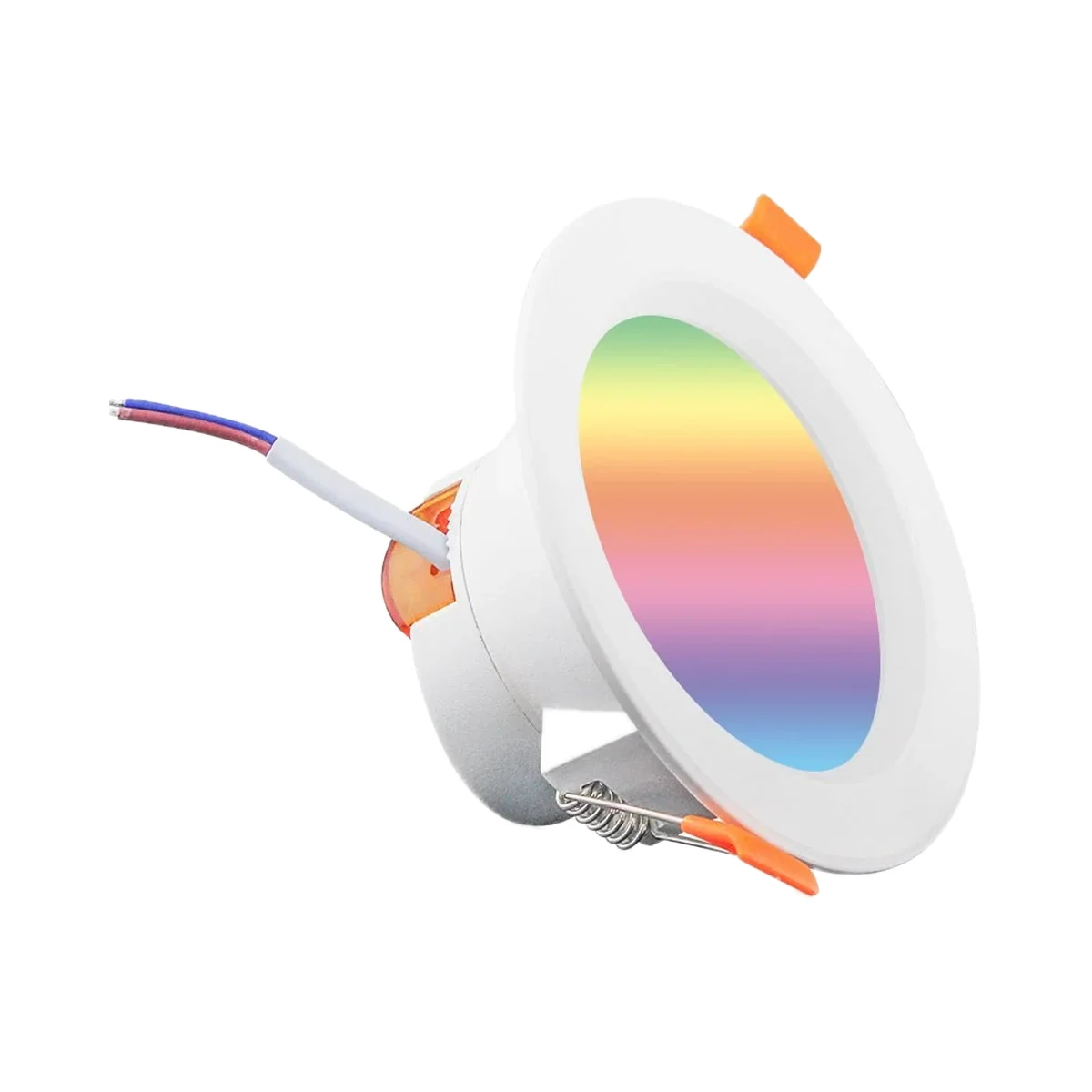 Moes ZB-LZD7-RCW-MS spot încastrat Zigbee RGBCW 2700–6500K, 7 W, Ø132 mm