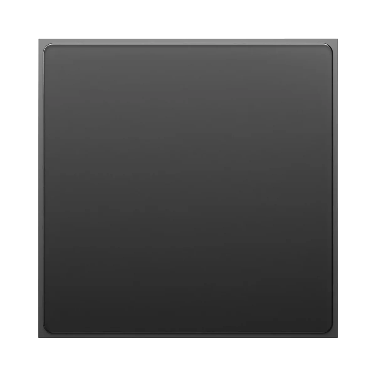 Foto de la producător (serie): Moes Star Feather SFL01-Z întrerupător Zigbee, 1 tastă tactilă, sticlă mată gri