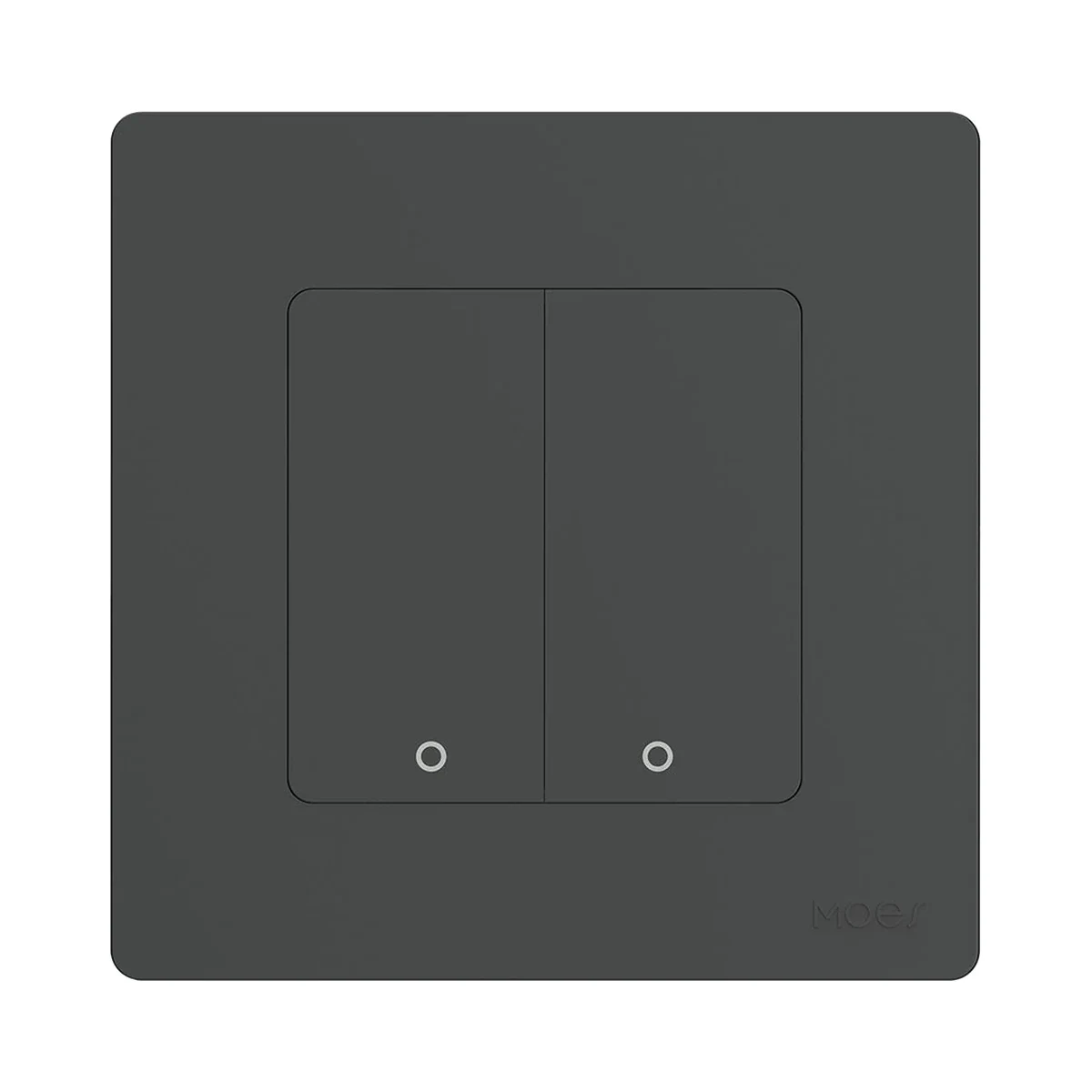 Moes Star Ring ZS-SR-EU2 întrerupător Zigbee, 2 clape, nul opțional, gri