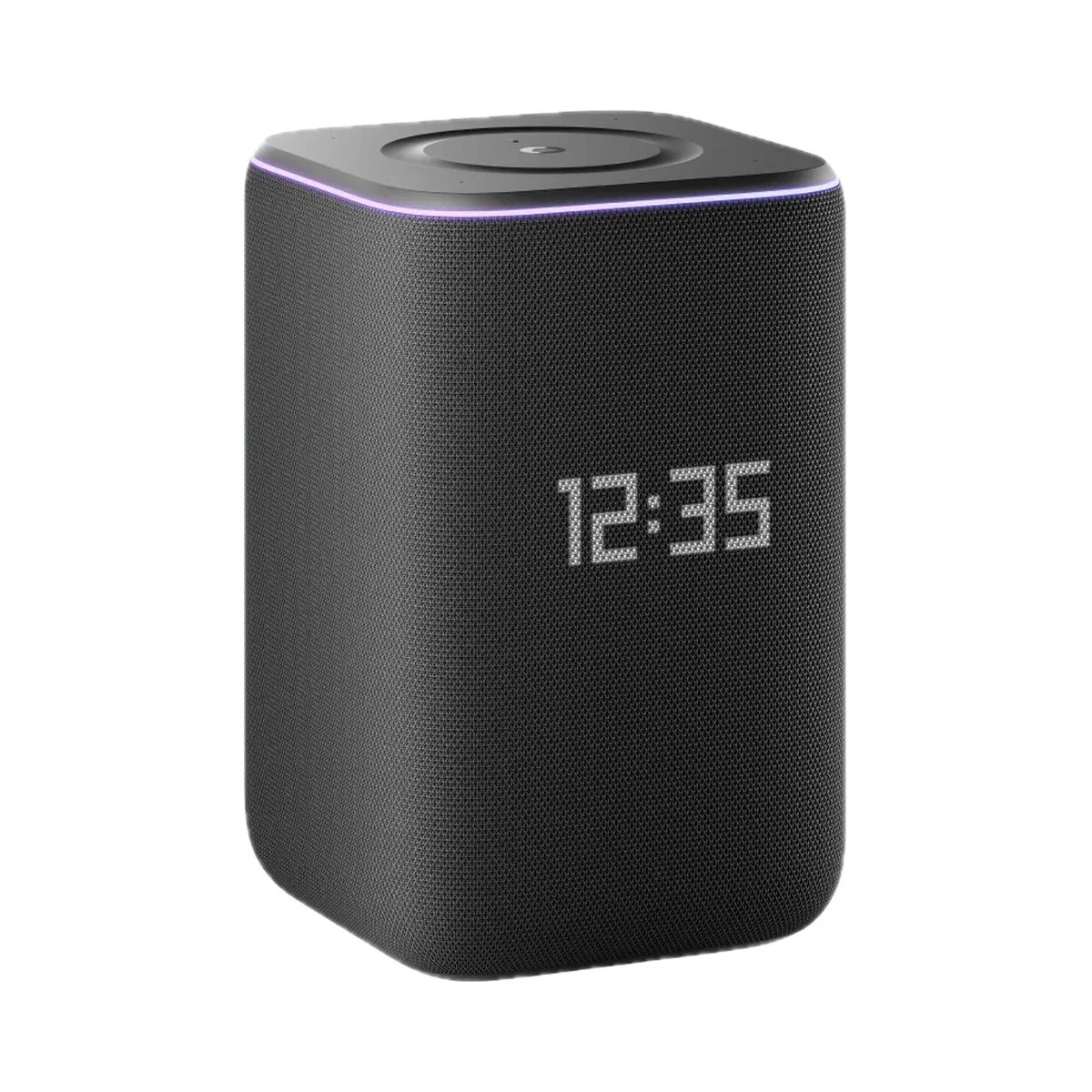 Boxă inteligentă Yandex Station 3 neagră, Alice 50W cu hub Zigbee și Matter (YNDX-00060)