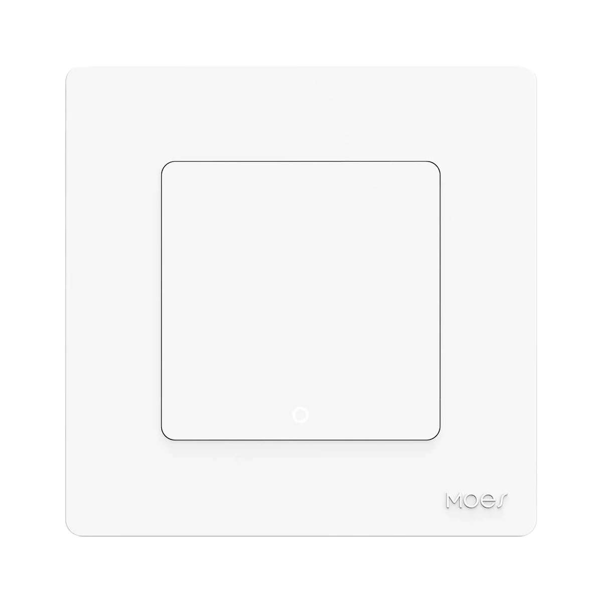 MOES Star Ring ZT-SR-EU1-WH-MS buton de scene Zigbee, 1 tastă, cu baterie, alb