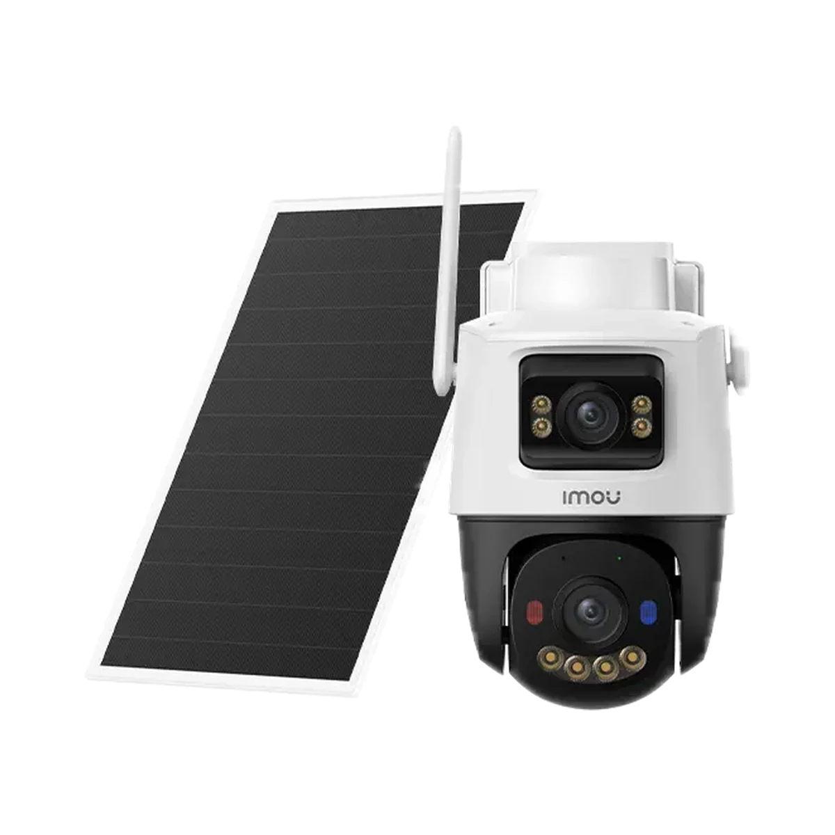 IMOU AOV Dual IPC-SA70F-10M0T2 cameră 5+5 MP cu acumulator, 4G + Wi-Fi, panou solar