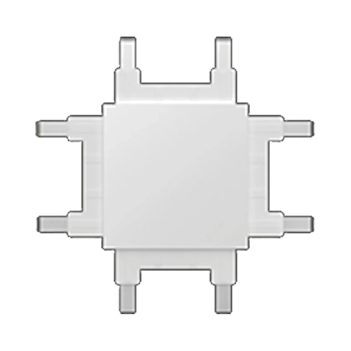 Foto de la producător (serie): Yeelight Pro P20 conector în X pentru șina magnetică, alb