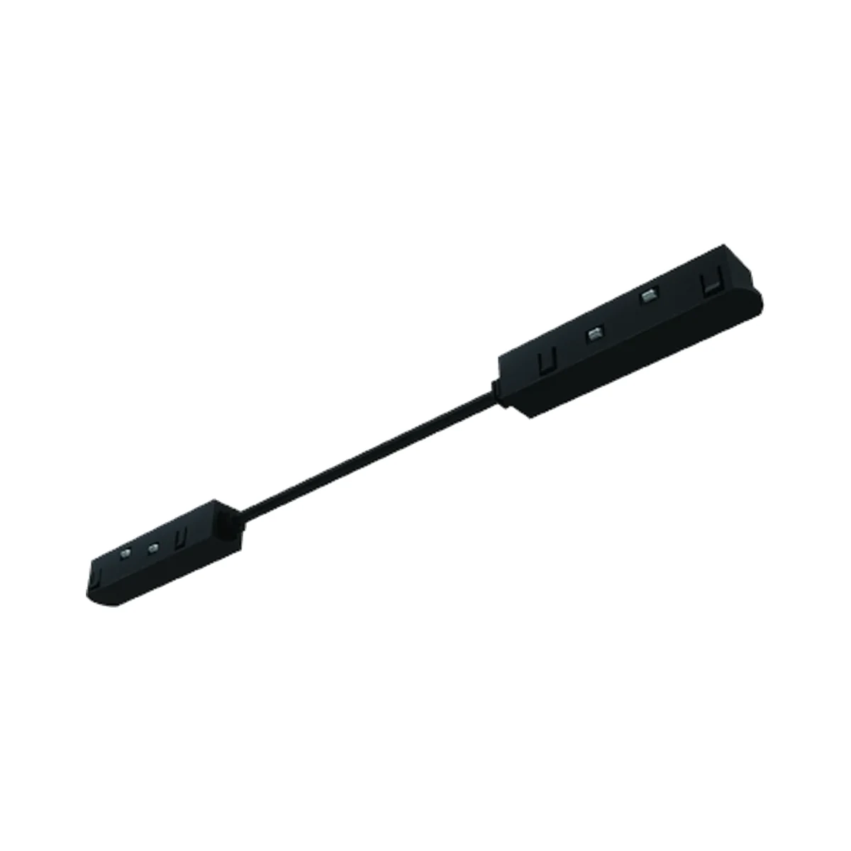 Foto de la producător (serie): Yeelight Pro E20 conector cu două capete pentru șina magnetică încastrată, negru